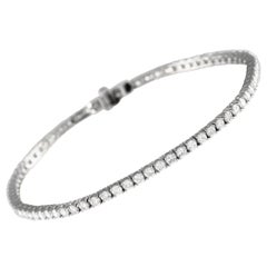 LB Exclusive Bracelet tennis en or blanc 14 carats avec diamants de 3,60 carats MF10-121823