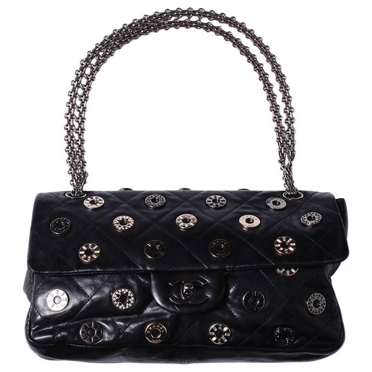 Rare Chanel Limited Edition Swarovski Lucky Charms Chain Shoulder Bag