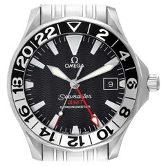 Used Omega Seamaster GMT 50th Anniversary Steel Mens Watch 2534.50.00