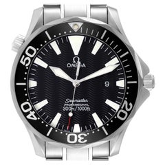Omega Seamaster 41mm Black Dial Steel Mens Watch 2264.50.00 Card