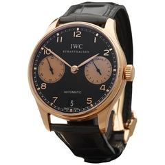 IWC Montre portugaise 7 jours édition boutique pour hommes IW500121