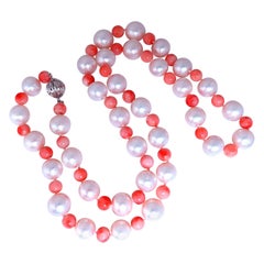 Freshwater Pearl Link Necklaces