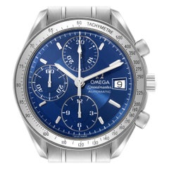 Omega Speedmaster Date Automatic Blue Dial Steel Mens Watch 3513.80.00