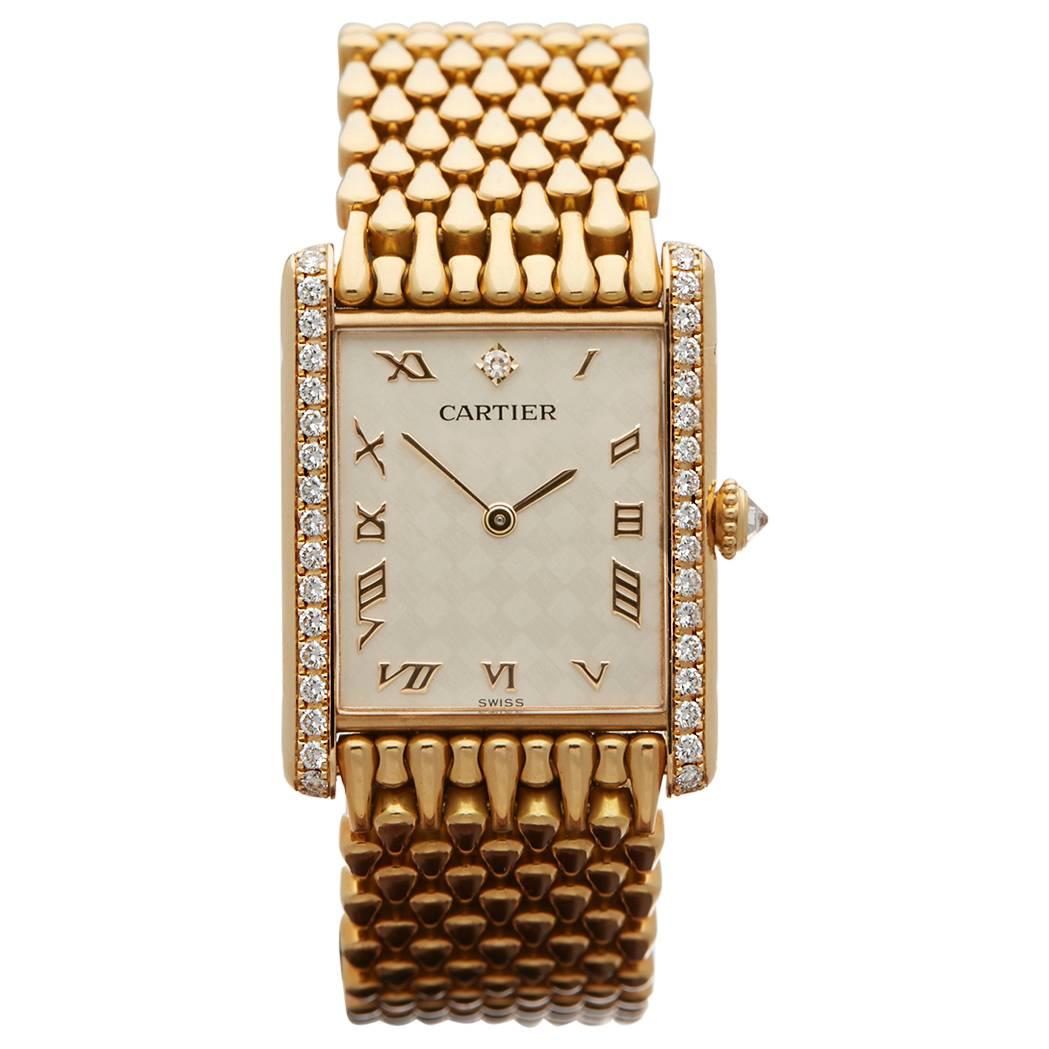 Cartier Tank Paris Rare montre originale pour femmes 16121