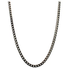 Franco Link Fancy Link 925 Sterling Silver Chain Necklace