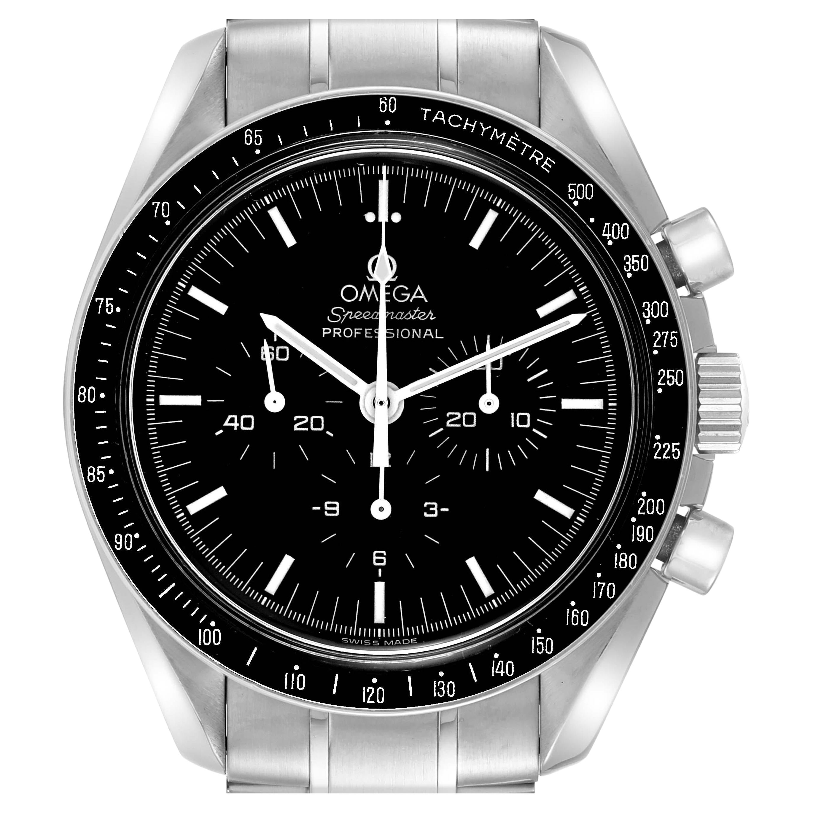 Omega Speedmaster Apollo XVII Limited Edition Mens Watch 3574.51.00 Box Card For Sale