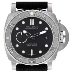 Panerai Submersible Mike Horn Edition Titanium Orologio da Uomo PAM00984 Box Card