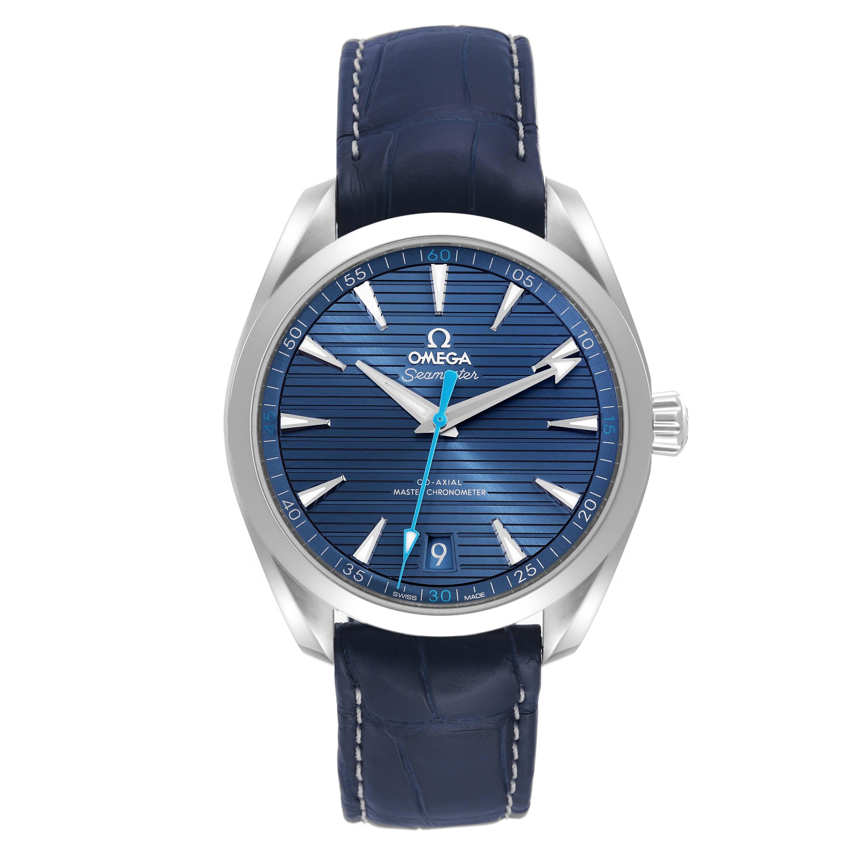Omega Seamaster Aqua Terra Blue Dial Mens Watch 220.13.41.21.03.002 Unworn For Sale