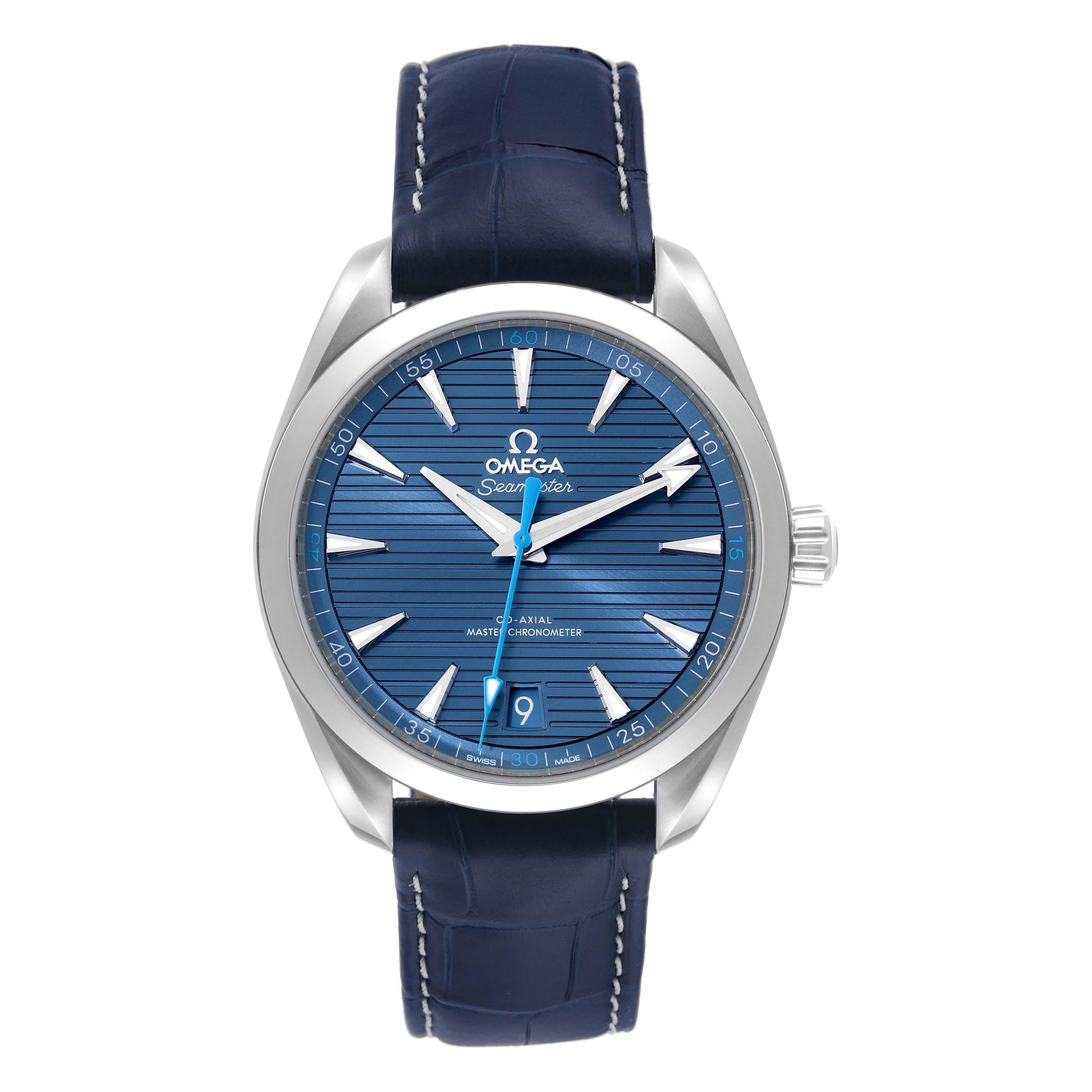 Omega Seamaster Aqua Terra Blue Dial Mens Watch 220.13.41.21.03.002 Unworn For Sale