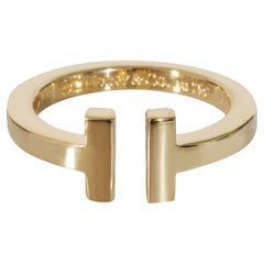 Tiffany & Co. T Square Ring in 18K Yellow Gold