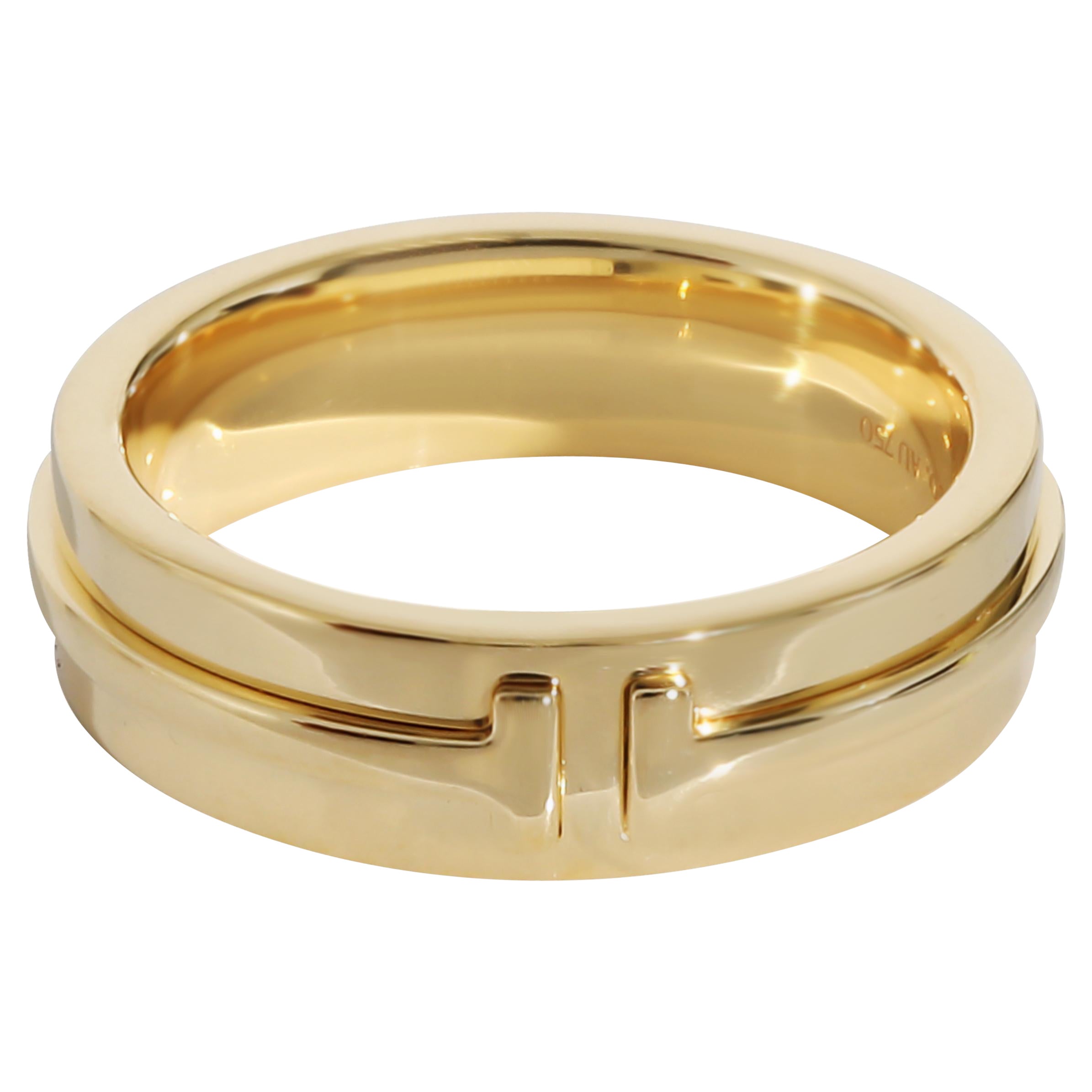 Tiffany & Co. T Wide Ring in 18K Yellow Gold