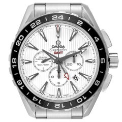 Omega Seamaster GMT Chronograph Steel Mens Watch 231.10.44.52.04.001 Card