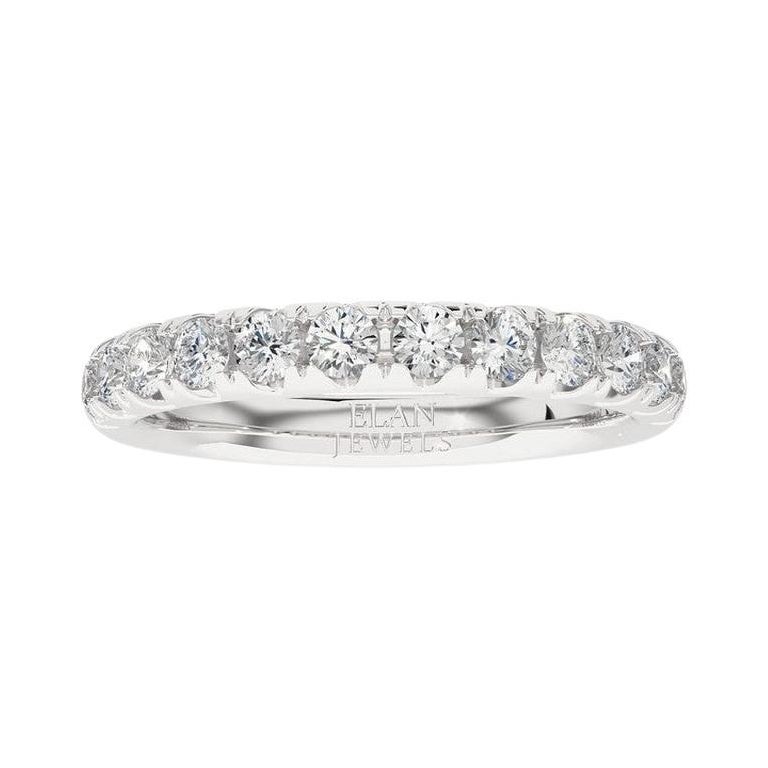 0.47 Carat Diamonds Vow Collection Ring in 14K White Gold For Sale