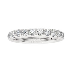 0,47 Karat Diamanten Vow Collection Ring aus 14K Weißgold