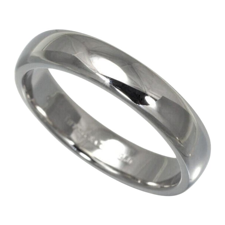 TIFFANY & Co. Forever Alianza de Platino 4,5 mm Lucida 8
