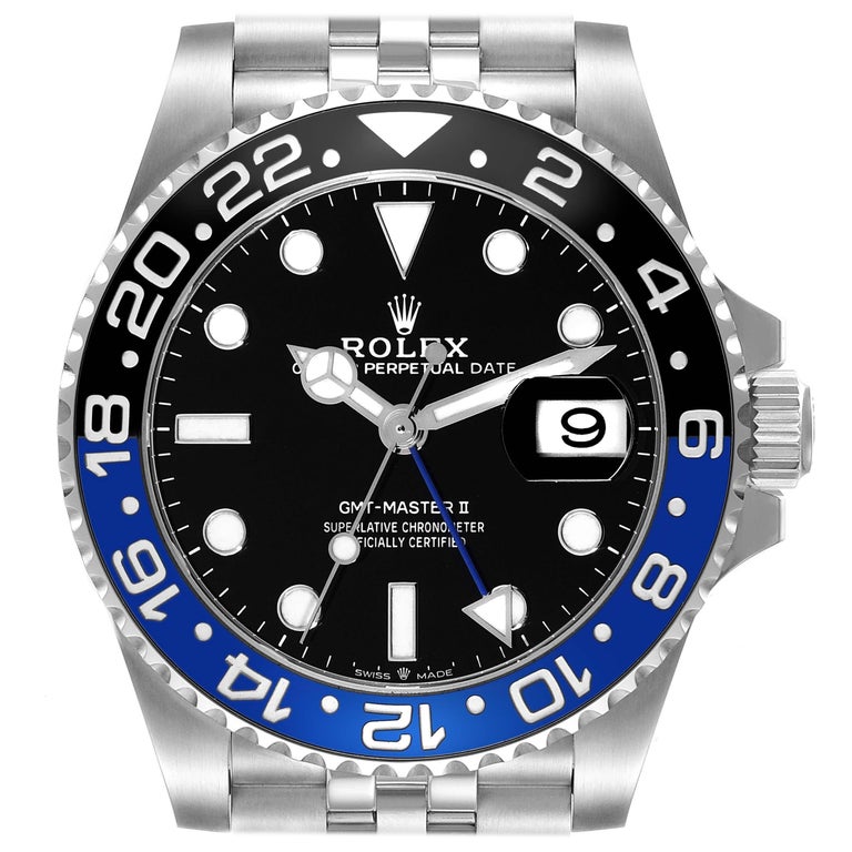 black and blue gmt master 2
