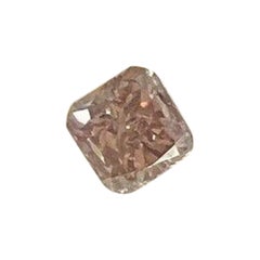 Natural Untreated Fancy Purple Pink Diamond 0.39ct AIG Certified Blister SI1 Cut