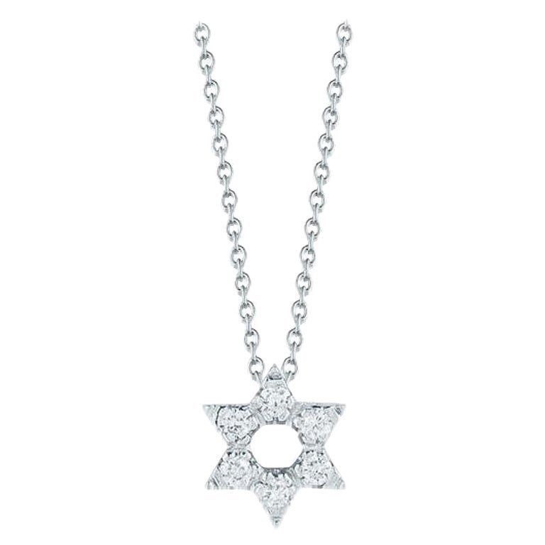 Roberto Coin Star of David Necklace 001610AWCHX0 For Sale