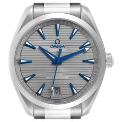 Omega Seamaster Aqua Terra Grau Zifferblatt Herrenuhr 220.10.41.21.06.001 Box-Karte