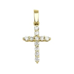 0.15ct Diamond Cross Necklace