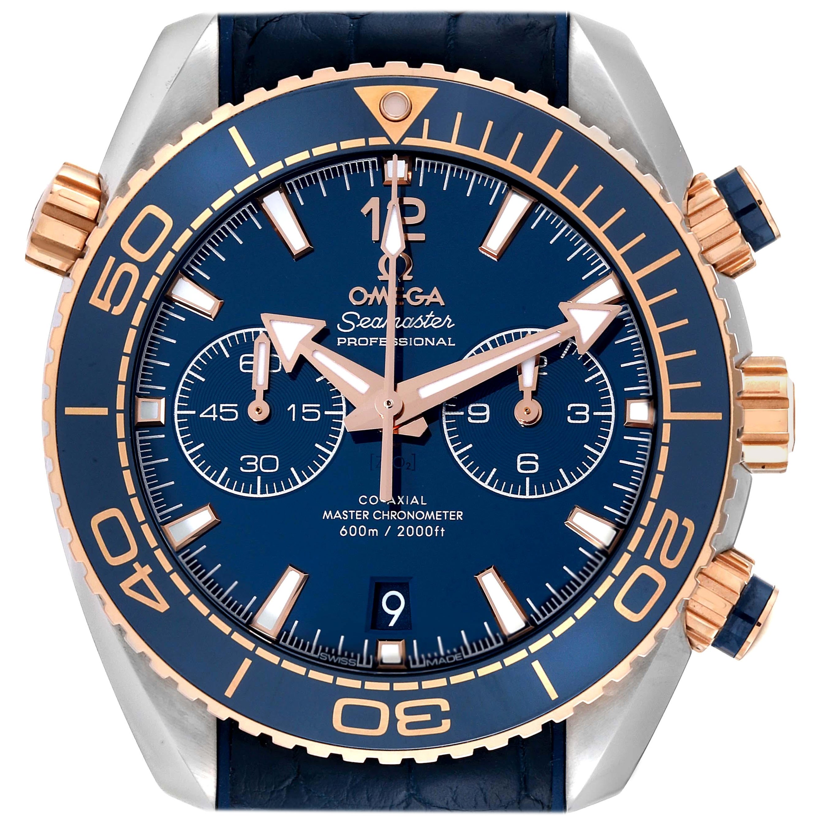 Omega Seamaster Planet Ocean 600m Co-Axial Steel Mens Watch 215.23.46.51.03.001  For Sale