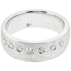 S. Van Giel Diamond and Gold Modern Wedding Ring