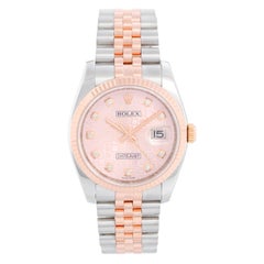 Orologio Rolex Datejust Uomo 2-Tone Acciaio/Orose 116231