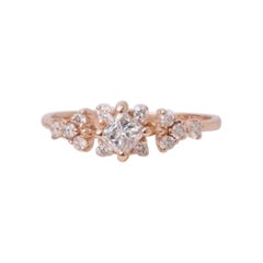 0.55ct Vintage Diamond Engagement Ring