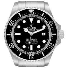 Used Rolex Seadweller Deepsea Ceramic Bezel Steel Mens Watch 116660 Box Card