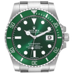 Rolex Submariner Hulk Green Dial Steel Montre pour hommes 116610LV