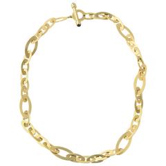 Roberto Coin Shine & Chic Collection Gold Link Necklace 8