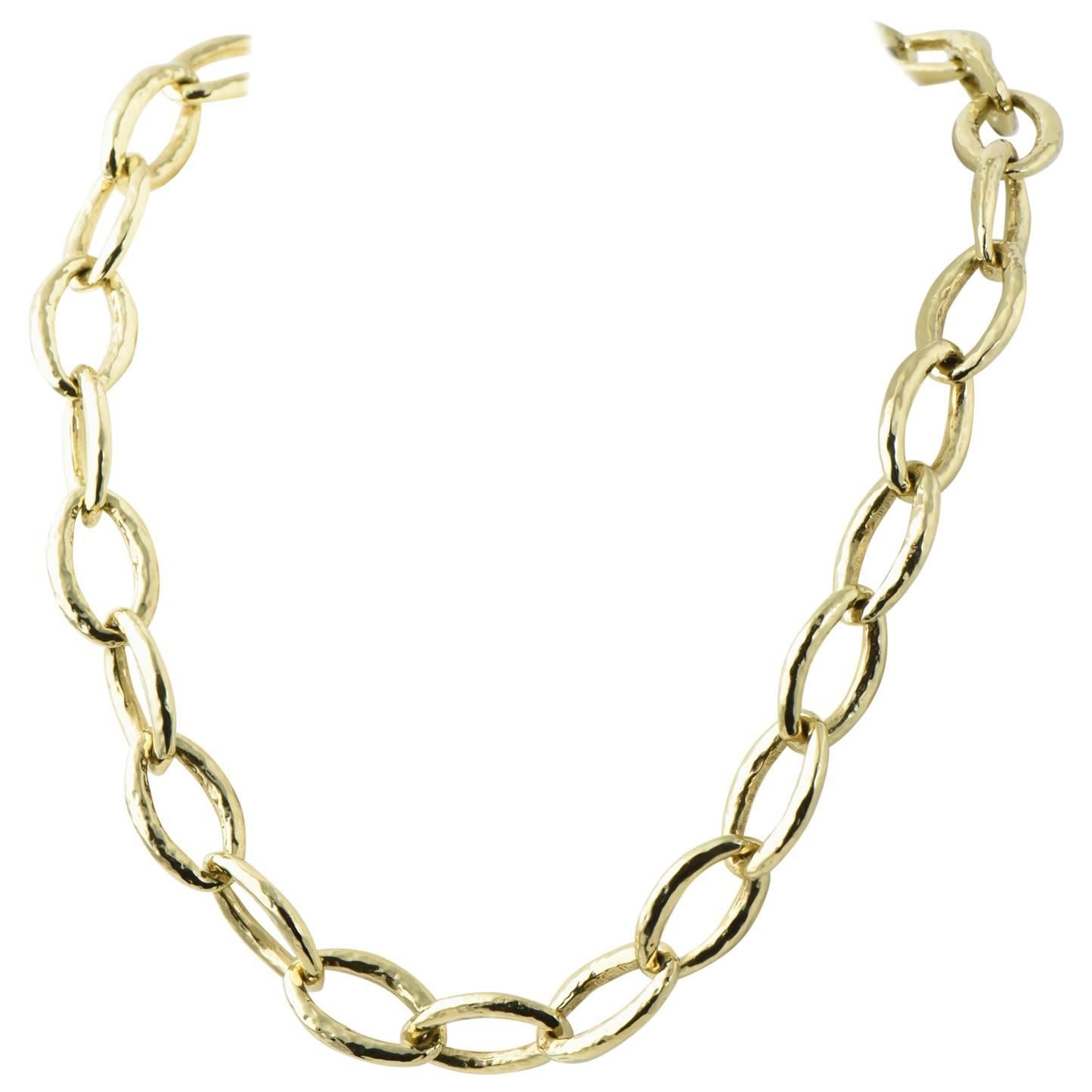 Ippolita Bastille Glamzon Gold Mini Chain Necklace