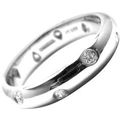 Tiffany & Co. Etoile Diamond Platinum Band Ring 2