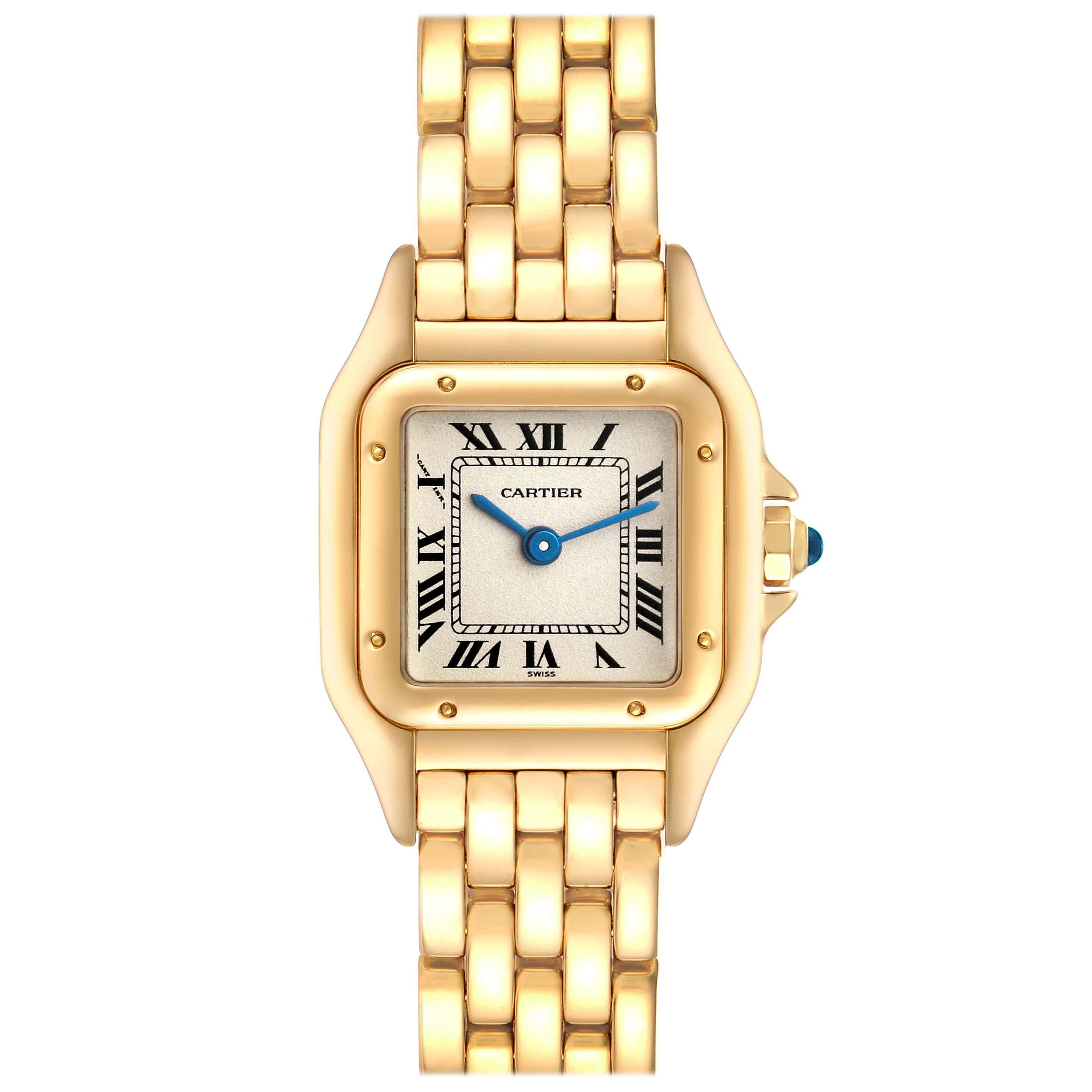 Cartier Panthere Yellow Gold Ladies Watch 107000