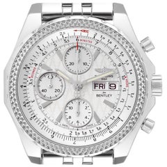 Breitling Bentley Motors GT, montre chronographe pour hommes A13362 avec cadran blanc