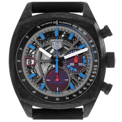 Tag Heuer Monza Flyback Chronometer Carbon Mens Watch CR5090 Unworn