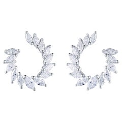 Olivia Circular Marquise Earring