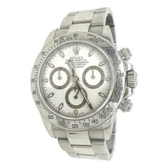 Rolex Cosmograph Daytona 116520 White Dial Stainless Steel Watch