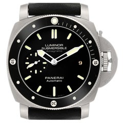 Panerai Luminor Submersible 1950 Titanium Amagnetic Watch PAM00389 Box Papers