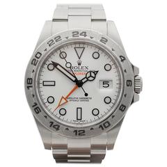 Used Rolex Explorer II orange hand xl 42mm gents 216570 watch