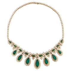Van Cleef and Arpels Collier d'émeraudes