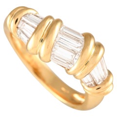 Vintage 18K Yellow Gold 1.47ct Diamond Ring