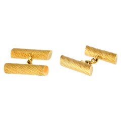 Boucheron 18K Yellow Gold Cufflinks
