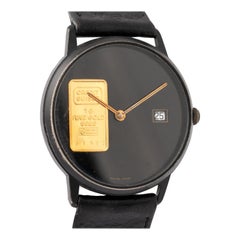 Vintage Credit Suisse 1g Fine Gold 999.9 Wristwatch