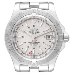 Breitling Colt Silver Dial Automatic Steel Mens Watch A17380