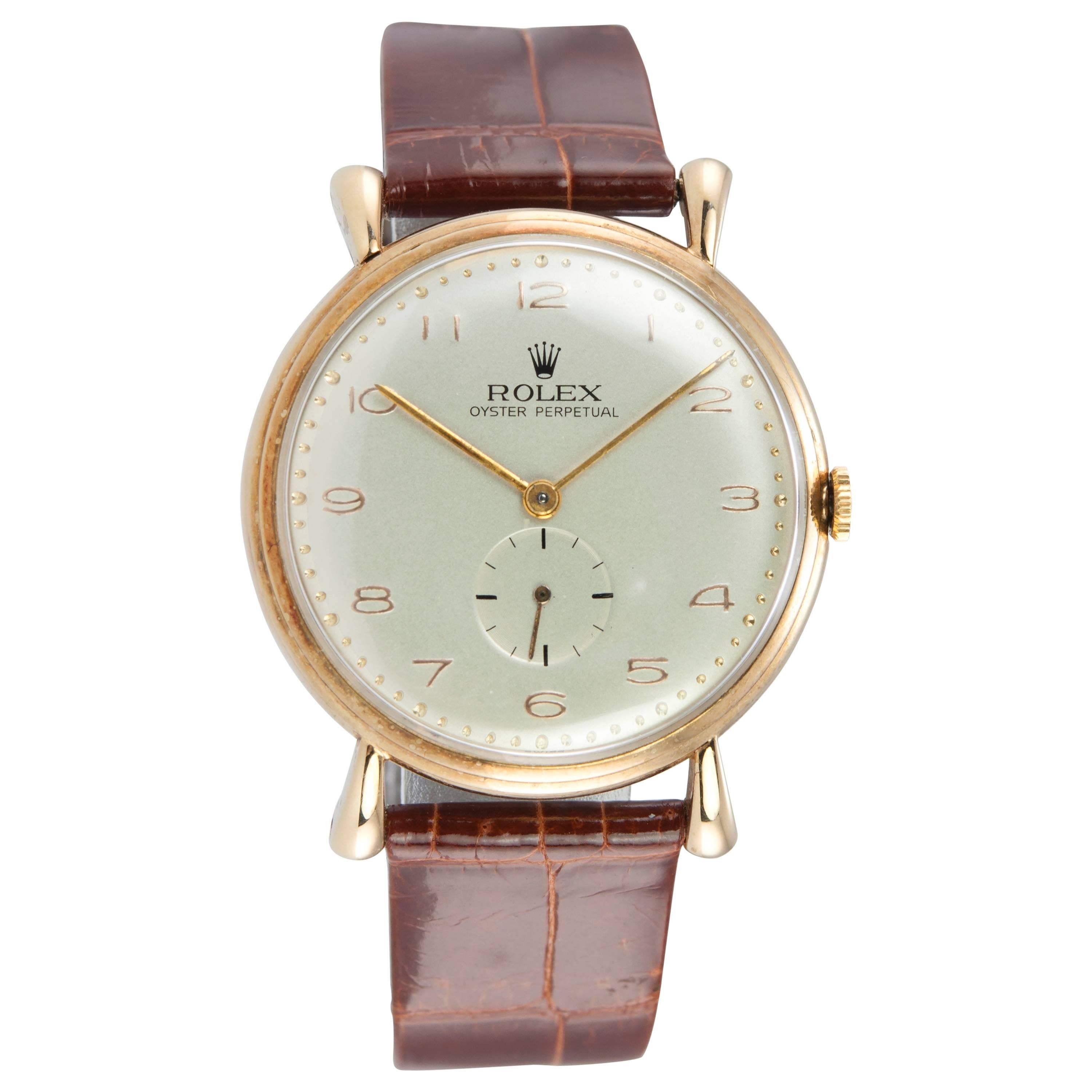 Rolex Dress Model Wristwatch Ref 4134 For Sale