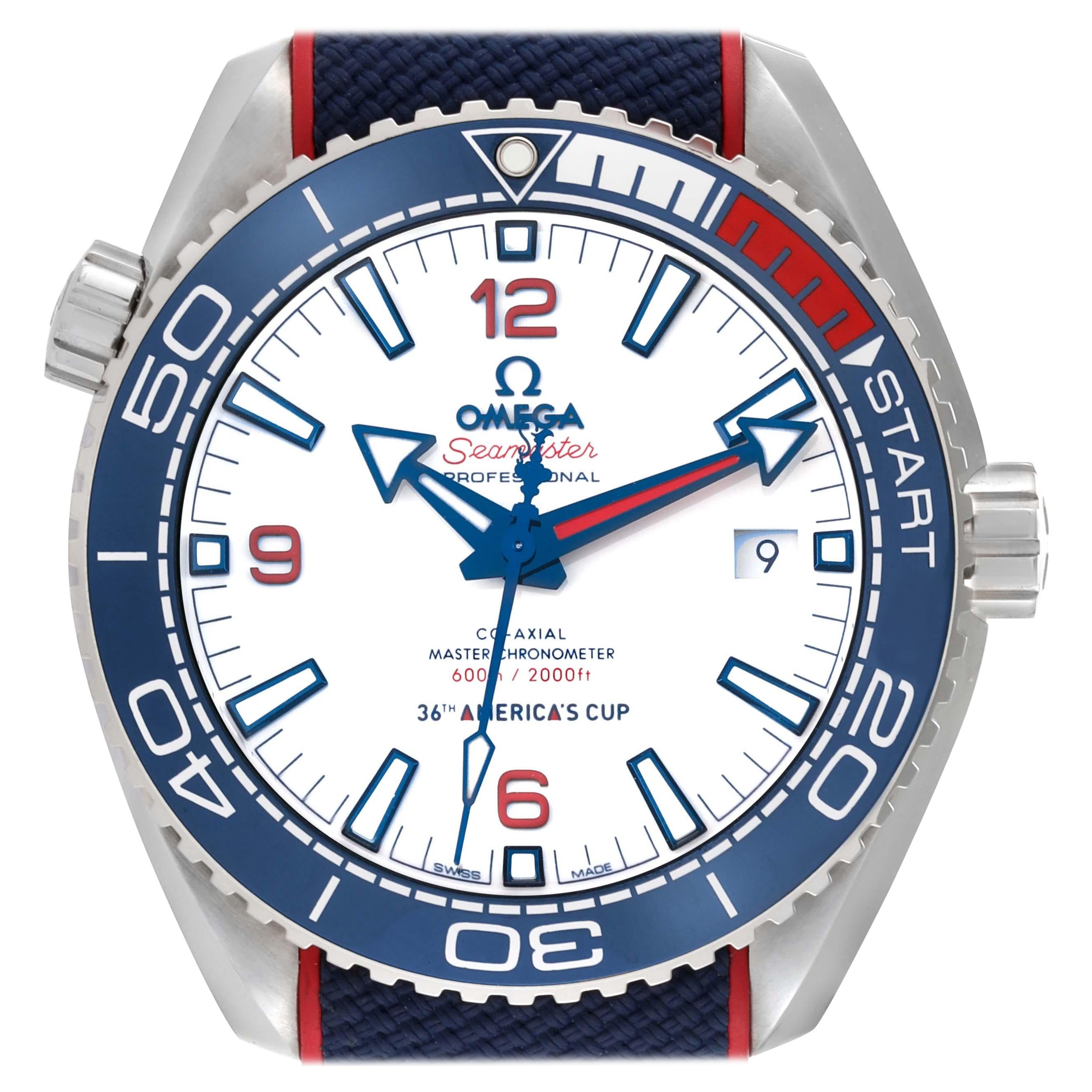 Omega Seamaster Planet Ocean America Cup Limited Edition Watch