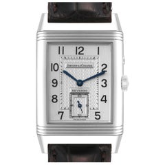 Jaeger LeCoultre Reverso Duo Day Night Steel Mens Watch 270.8.54 Q270854