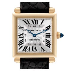 Cartier Tank Obus Yellow Gold Privee Paris CPCP Manual Mens Watch W1527551