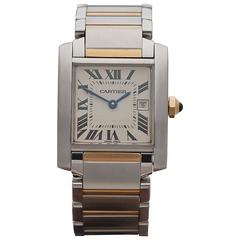  Cartier Tank Francaise mid size ladies W51012Q4 or 2465 watch